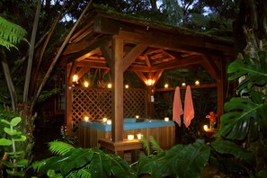Guest Cottage | Private spa tub