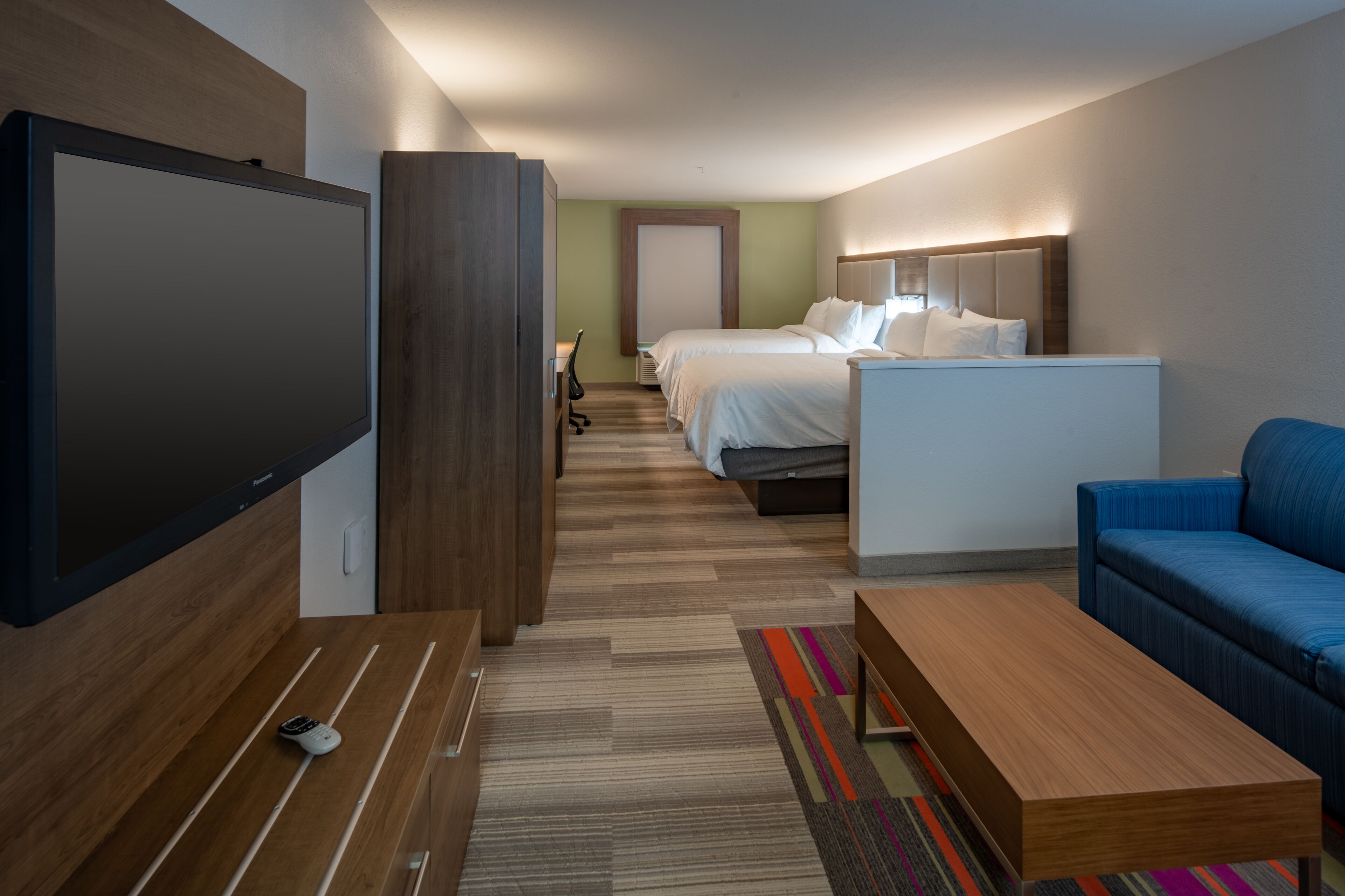 suite, 2 queen beds | 1 bedroom, premium bedding, in-room safe, desk
