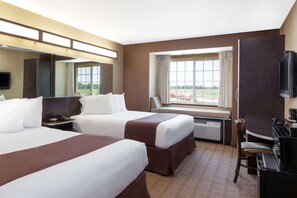 Premium bedding, down duvets, pillow-top beds, desk