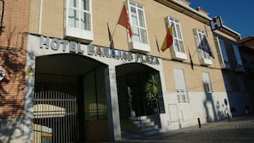Voorkant van accommodatie