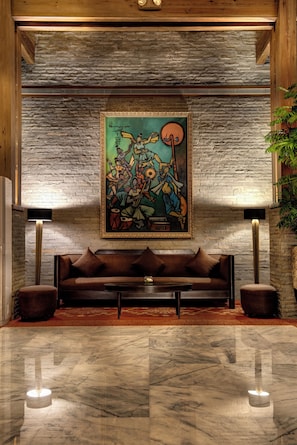 Lobby sitting area
