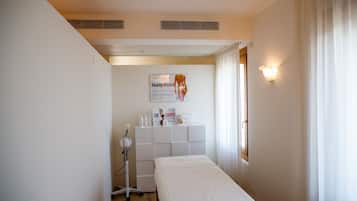 Sale per trattamenti di coppia, trattamenti per il corpo, scrub corpo