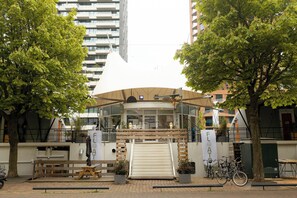 Façade de l’hébergement