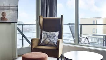 Minibar, skrivbord och gratis wi-fi