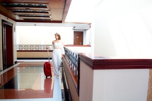 Interior entrance