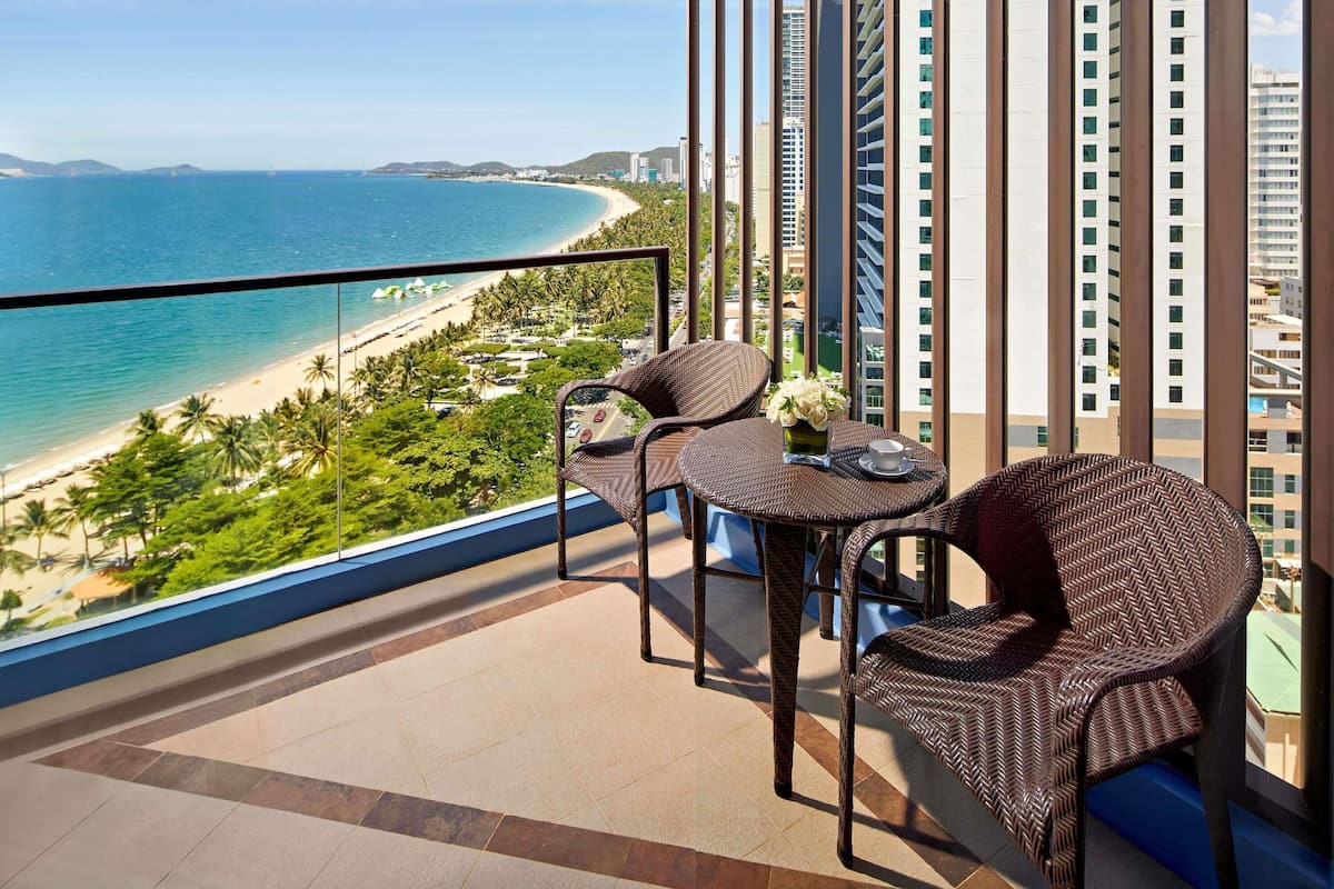 1 slaapkamer, een minibar, een kluis op de kamer