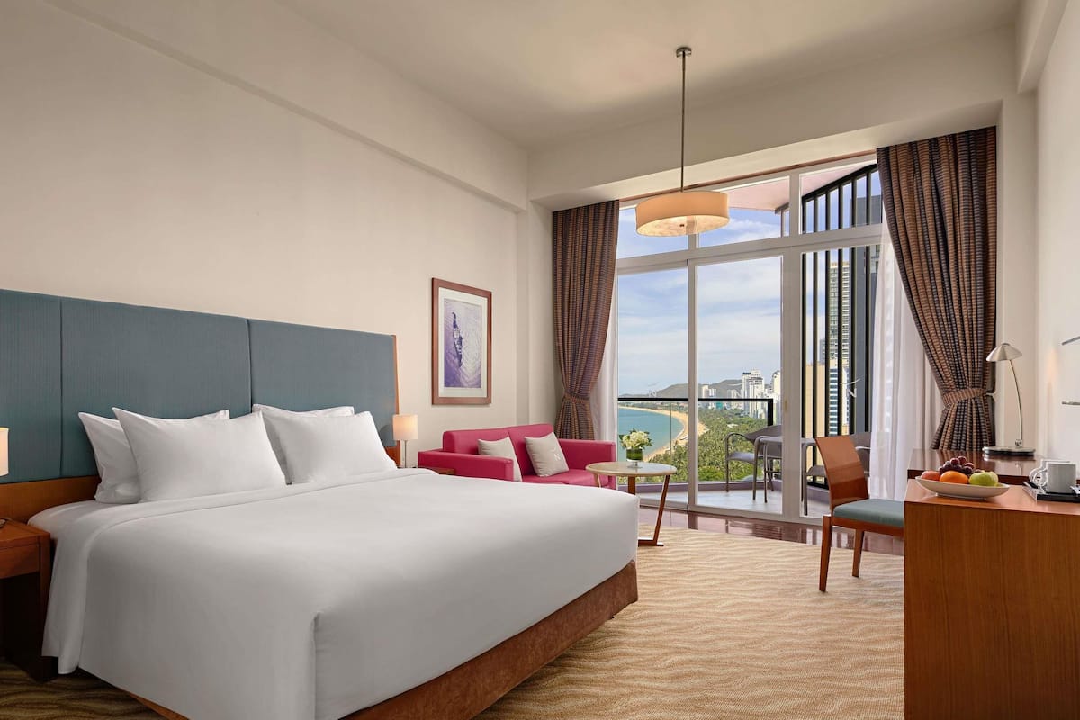 1 slaapkamer, een minibar, een kluis op de kamer