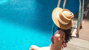 Indoor pool, outdoor pool, open open 24 hours, sun loungers