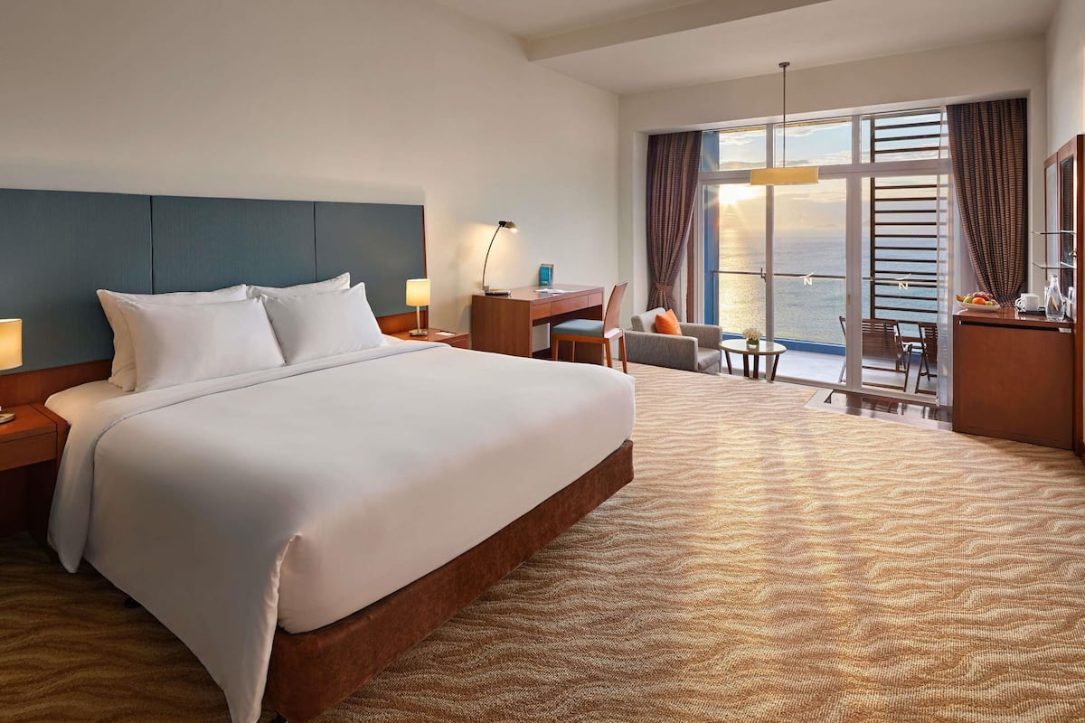 Junior-Suite, 1 King-Bett, Meerblick