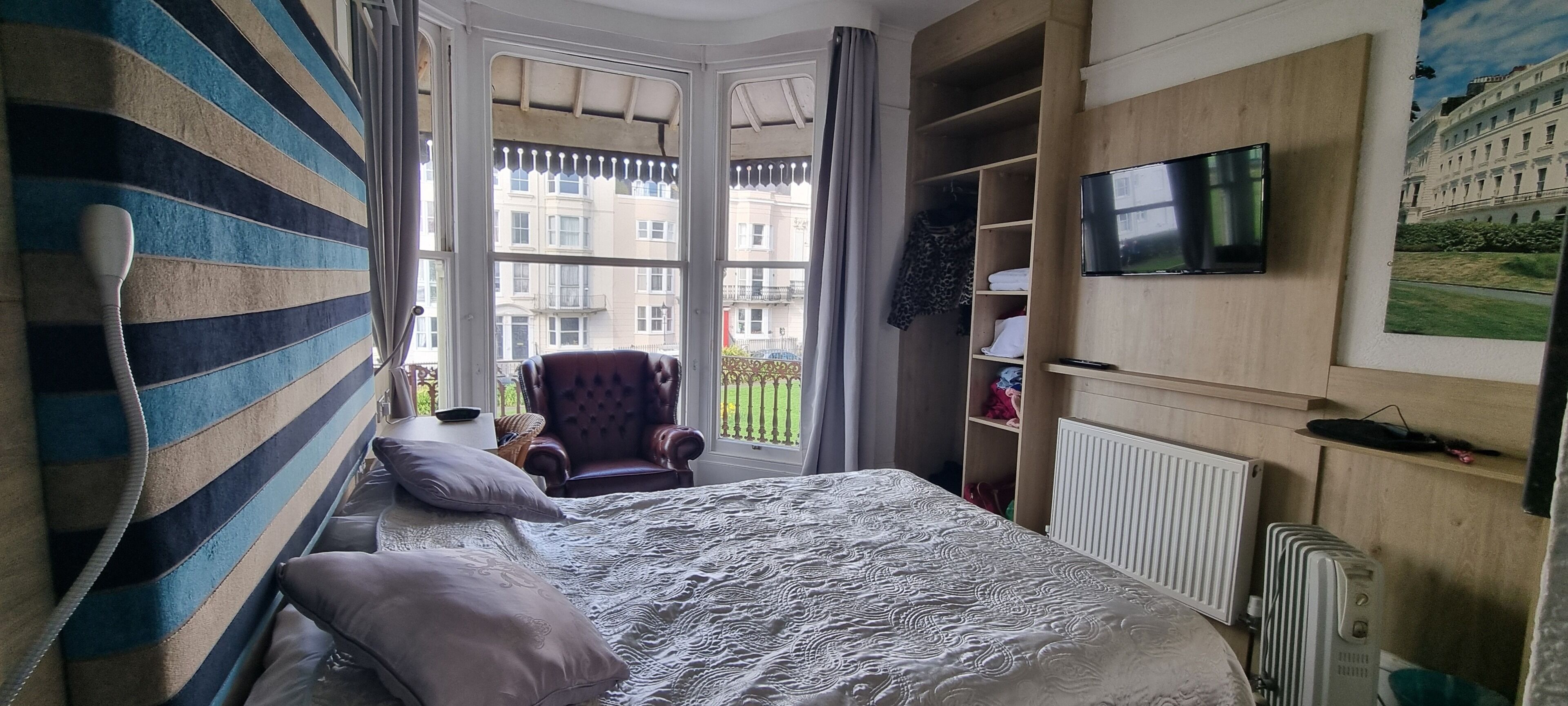 Double Room, Balcony, Sea View (En Suite) | Free WiFi, bed sheets