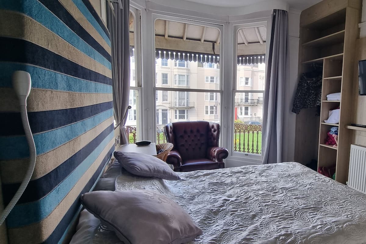 Double Room, Balcony, Sea View (En Suite) | Free WiFi, bed sheets