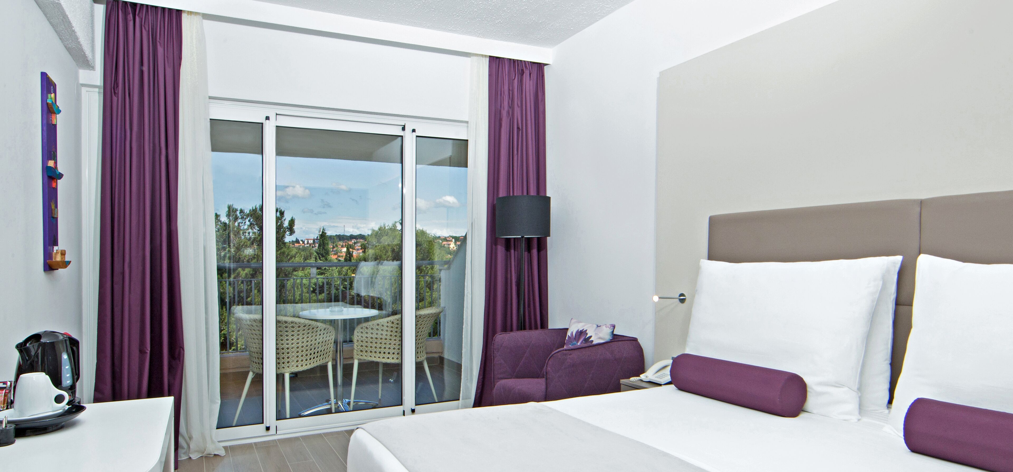 deluxe room, 1 double bed | view from room