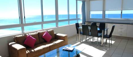 Superior 1 Bedroom Oceanfront or Balcony, Ocean View (Wifi 500mbs/day & 1 Car Park) | View from room