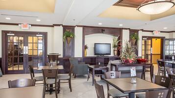 Free buffet breakfast