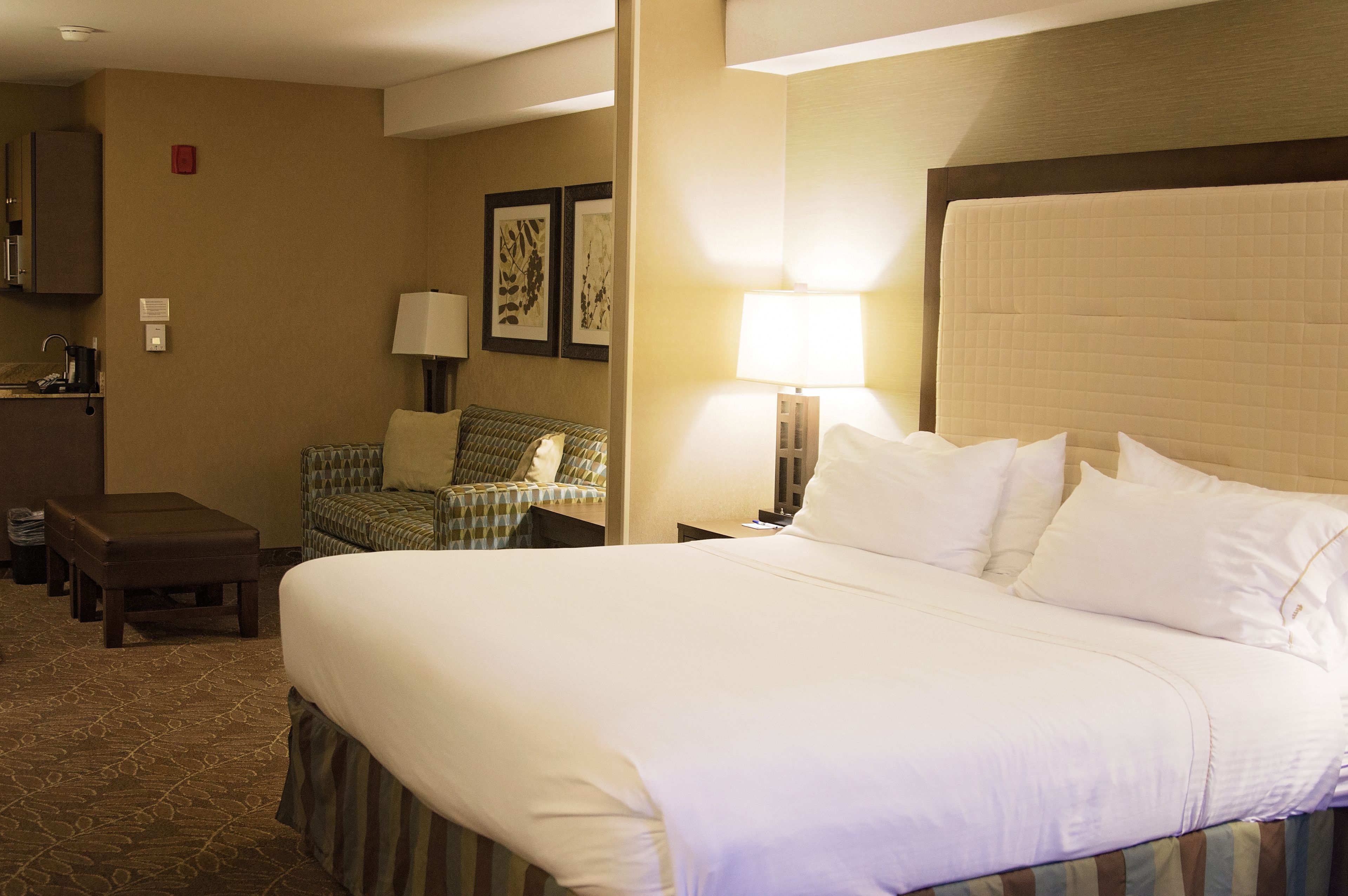 suite, 1 king bed, accessible (communications, mobility, access tub) | 1 bedroom, in-room safe, desk, blackout curtains