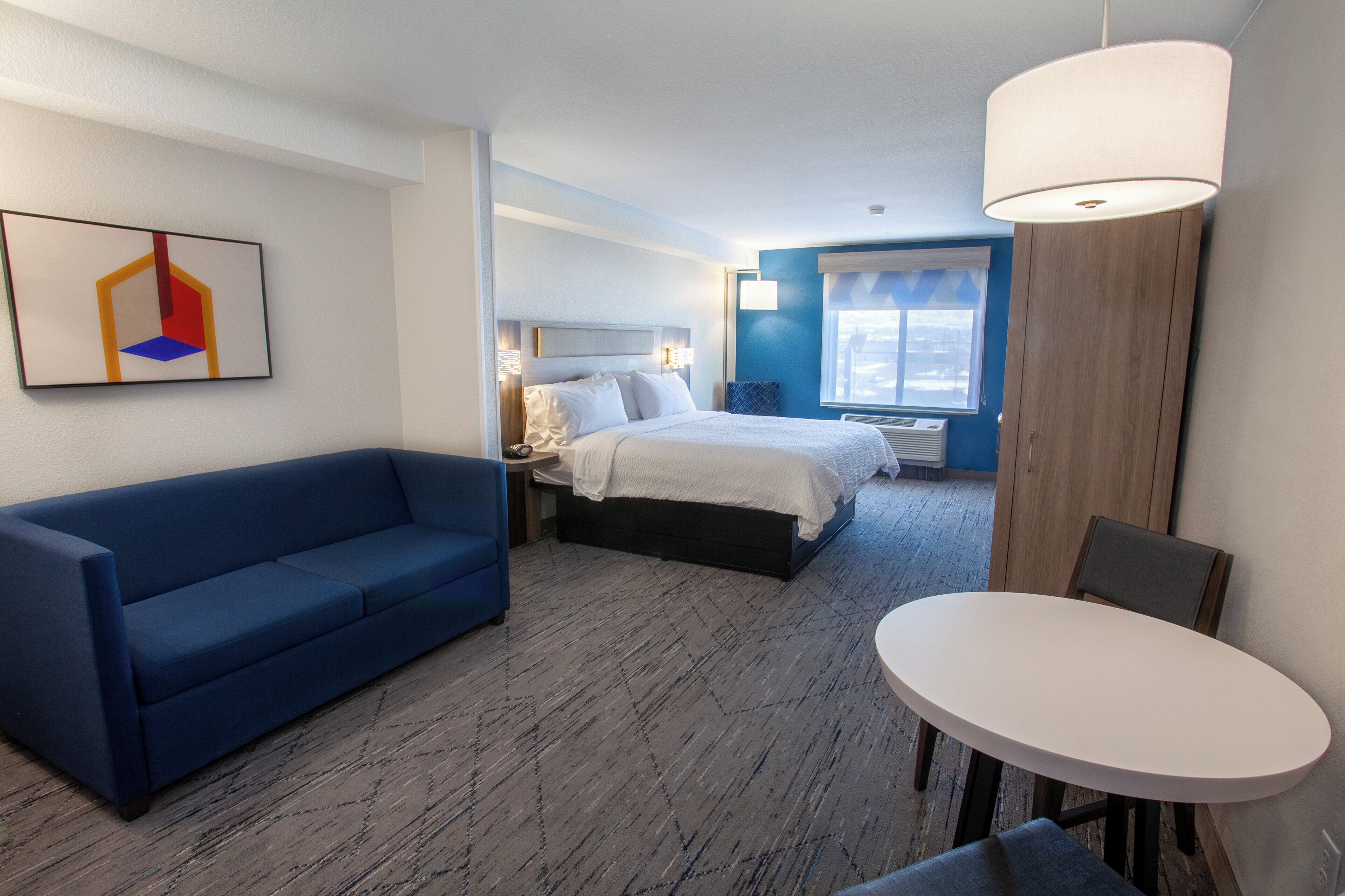In-room safe, desk, blackout curtains, iron/ironing board