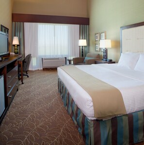 In-room safe, desk, blackout curtains, iron/ironing board