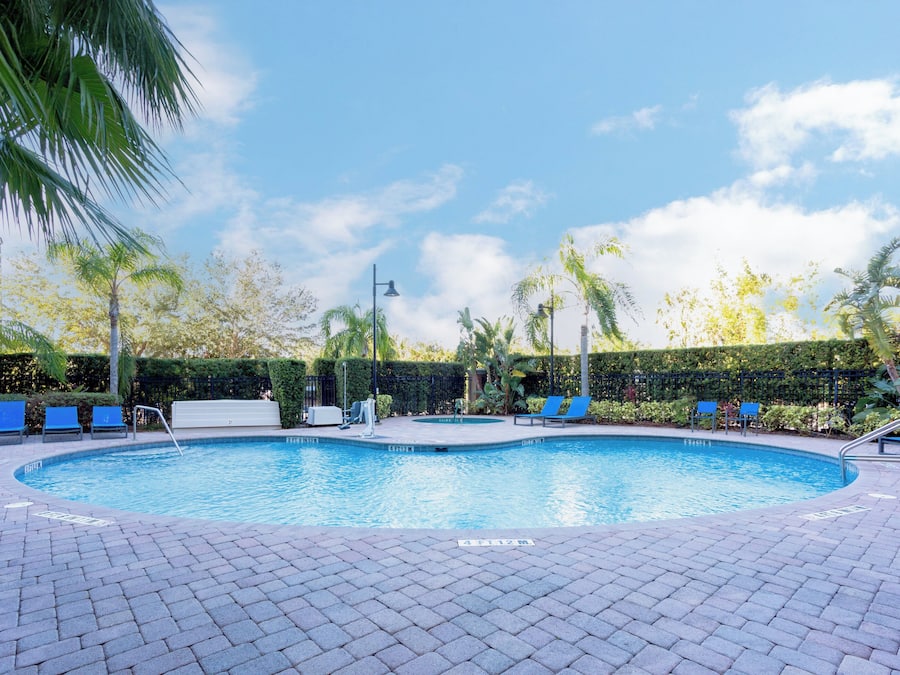Outdoor pool, open 7:00 AM to 11:00 PM, sun loungers