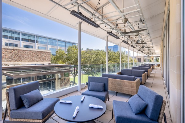 Rooftop terrace
