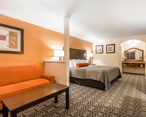 Desk, laptop workspace, blackout drapes, free WiFi - Rodeway Inn & Suites Colton - Riverside (Colton)