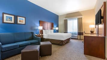 Standard Room, 1 Katil Raja (King), Non Smoking | Peralatan tempat tidur premium, ruang kerja komputer riba