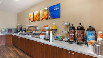 Petit déjeuner continental compris tous les jours