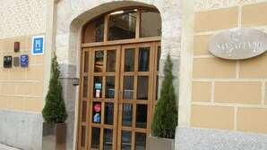 Entrada de la propiedad