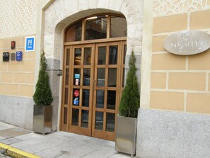 Entrée de l’hébergement