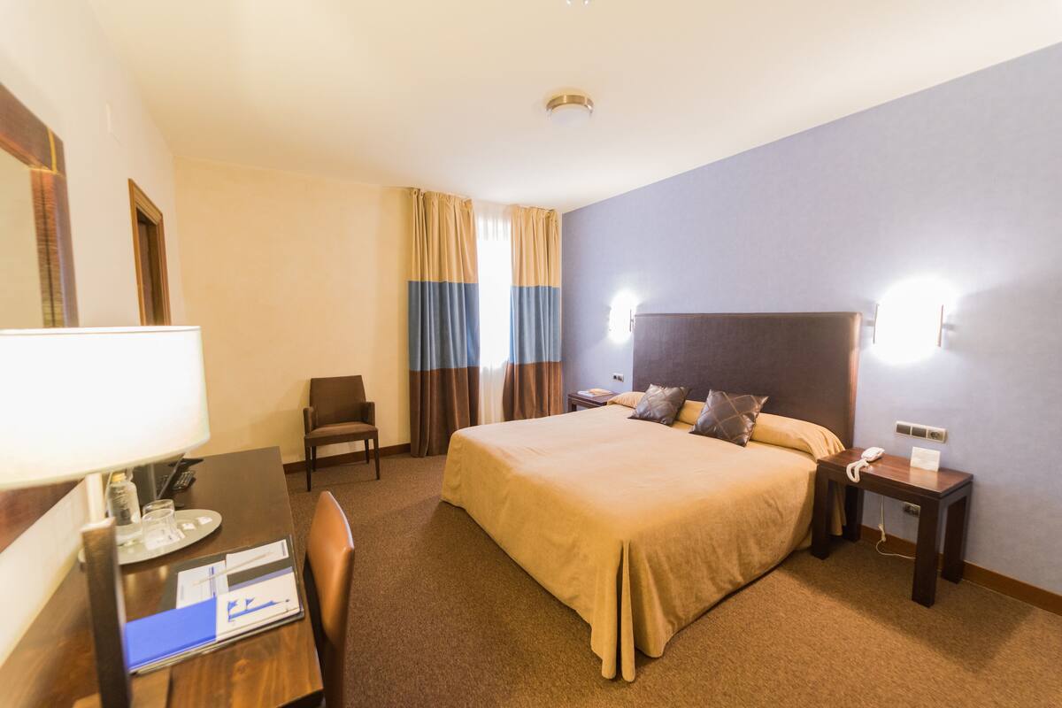 Minibar, in-room safe, desk, blackout curtains