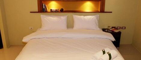 Desk, iron/ironing board