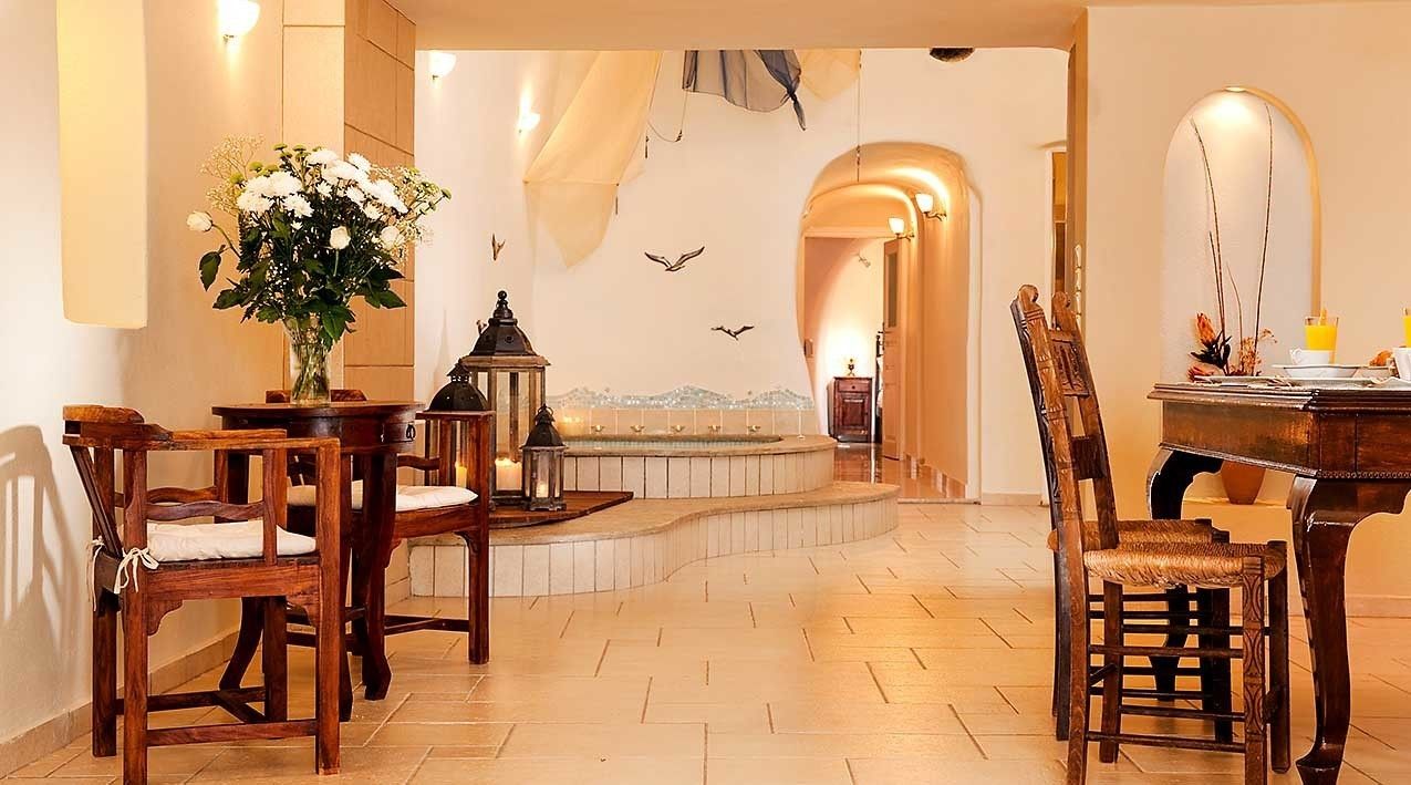 grand villa, 3 bedrooms, private pool, sea view (cave) | living area | lcd tv