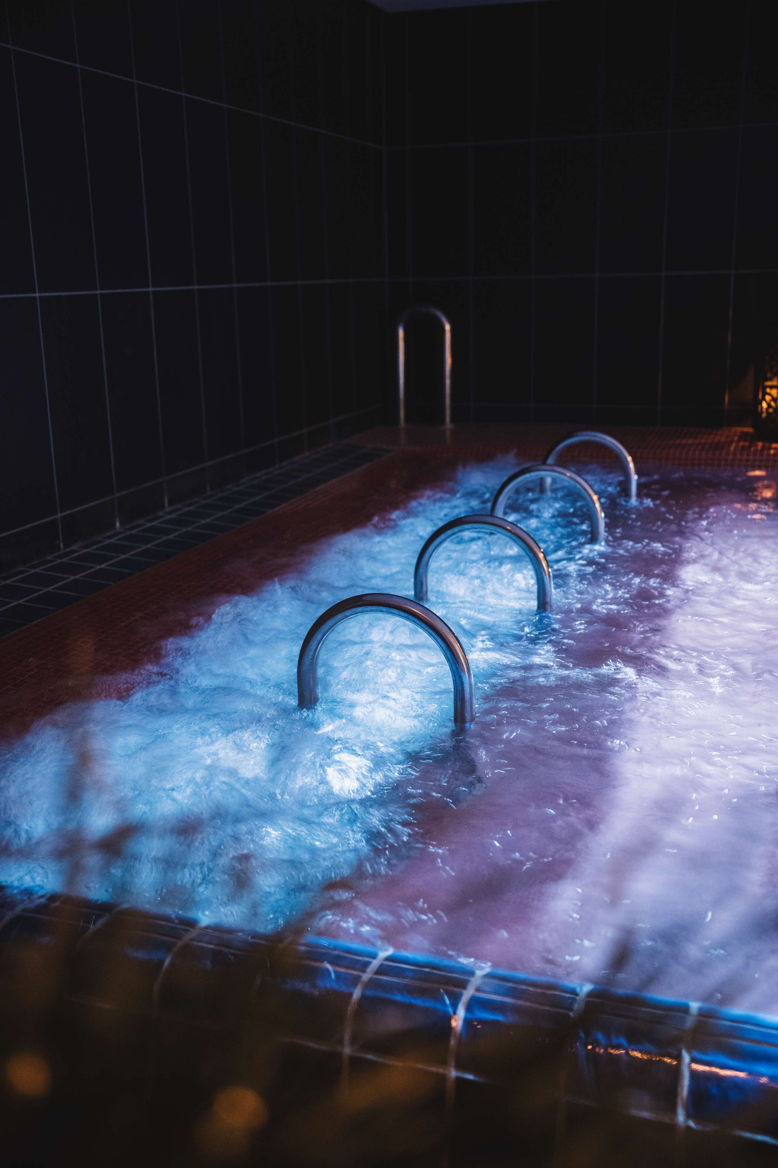 Bain à remous intérieur