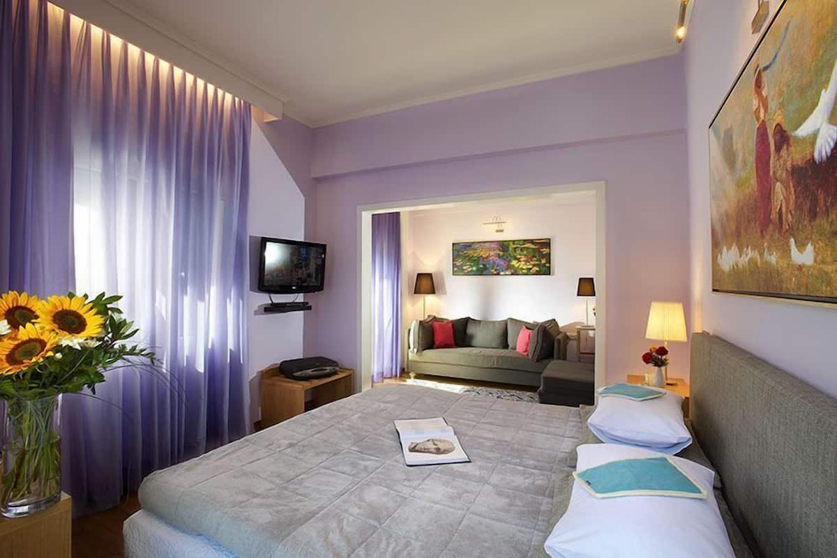 executive double room (cocomat) | minibar, in-room safe, iron/ironing board, free wifi