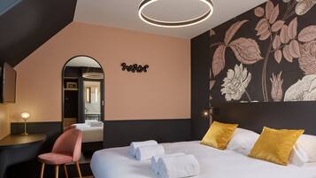 Literie de qualité supérieure, coffres-forts dans les chambres