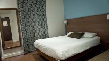 Hypo-allergenic bedding, individually decorated, individually furnished