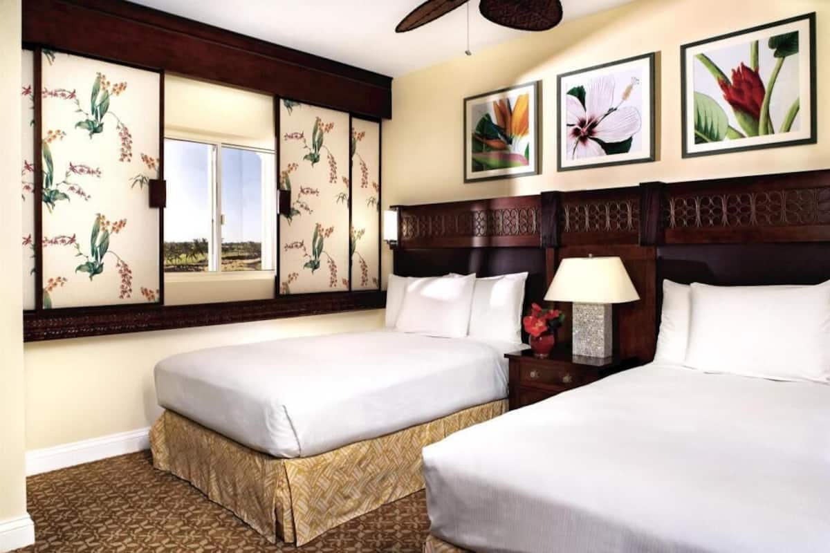 Premium bedding, down comforters, pillowtop beds, in-room safe