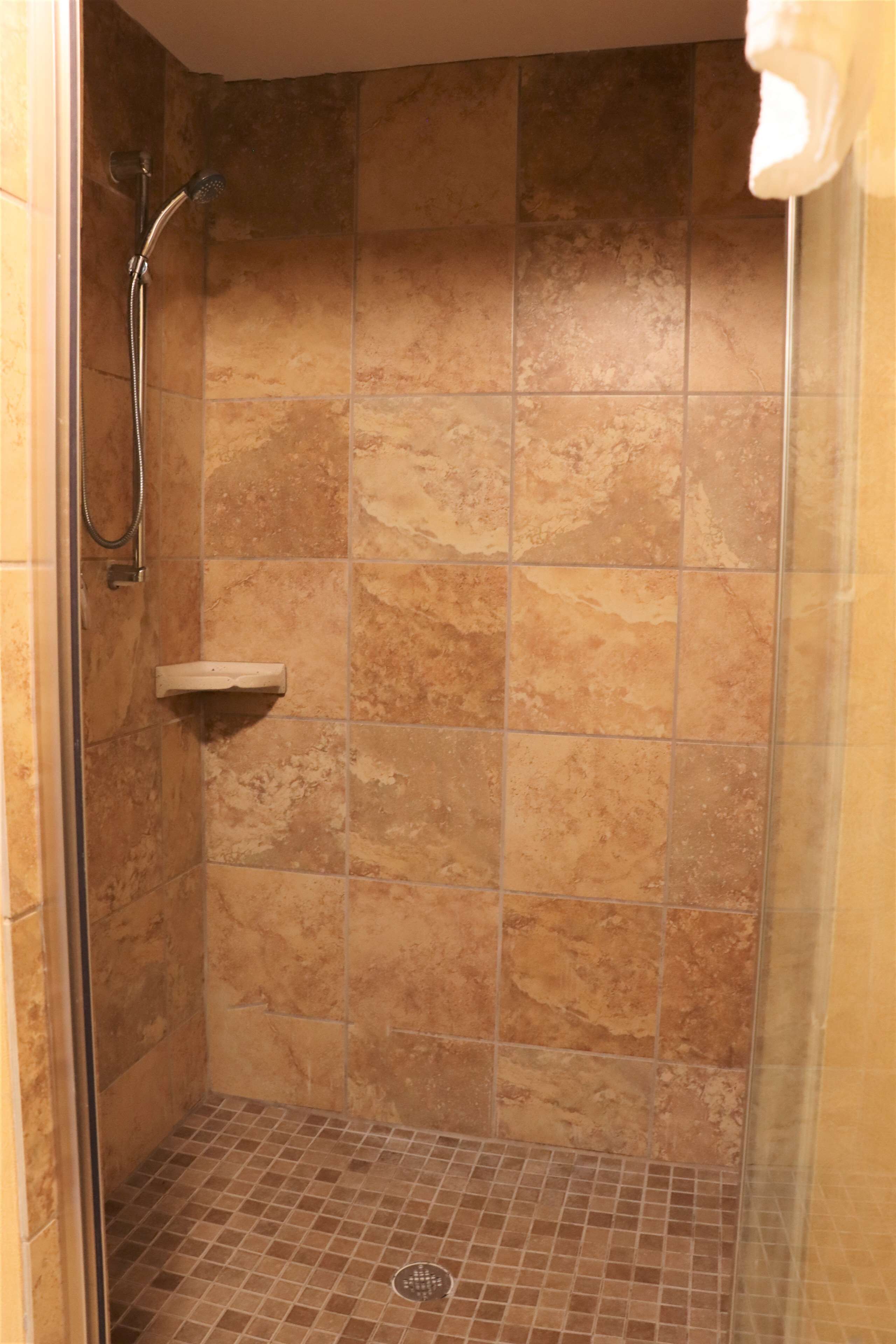 suite, 1 king bed, non smoking | bathroom shower