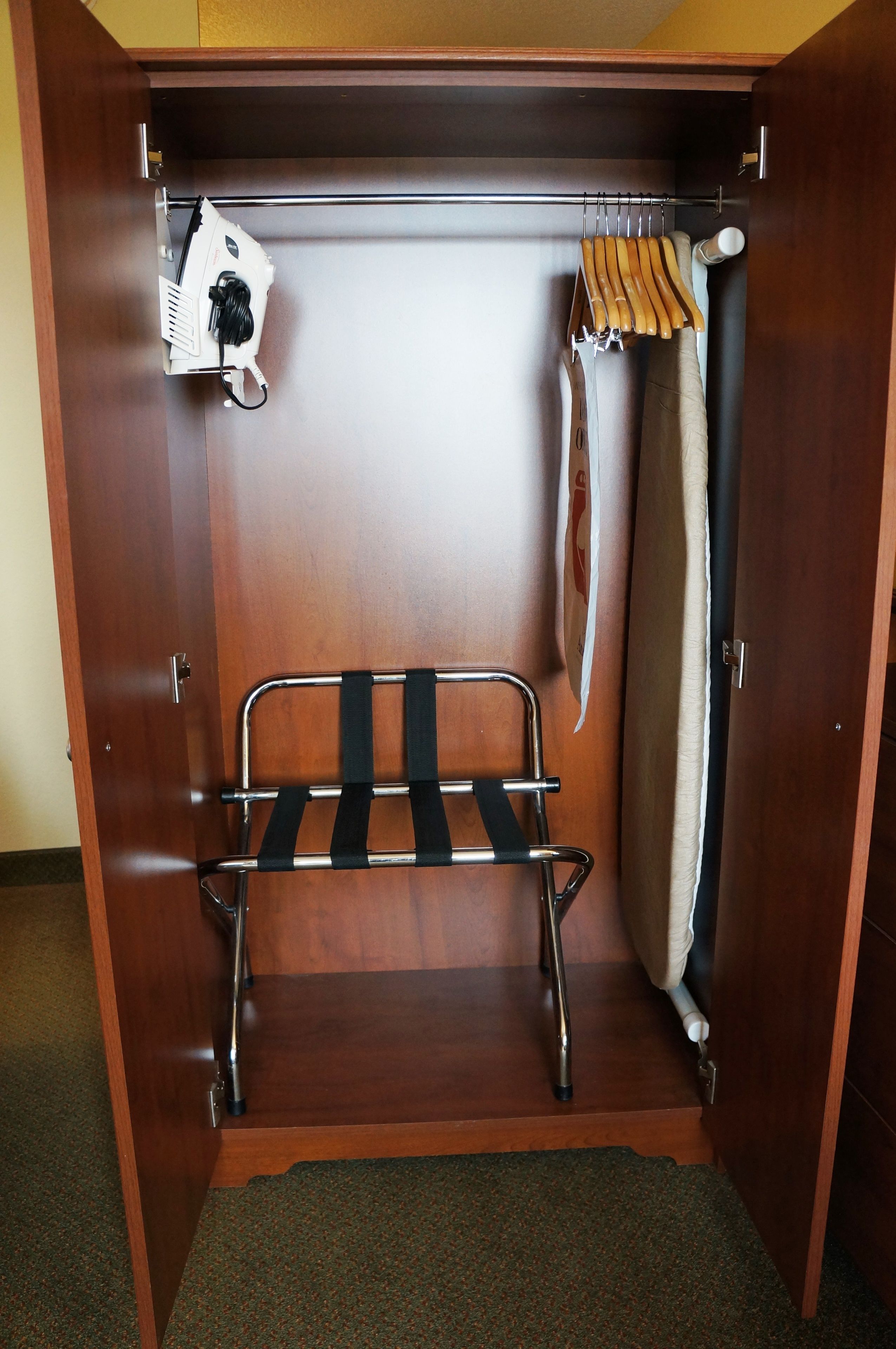 individually decorated, individually furnished, desk, blackout curtains