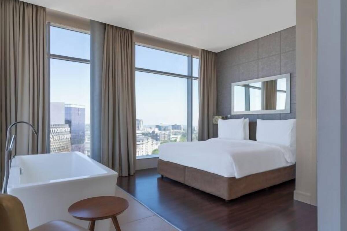 Minibar, in-room safe, desk, blackout drapes