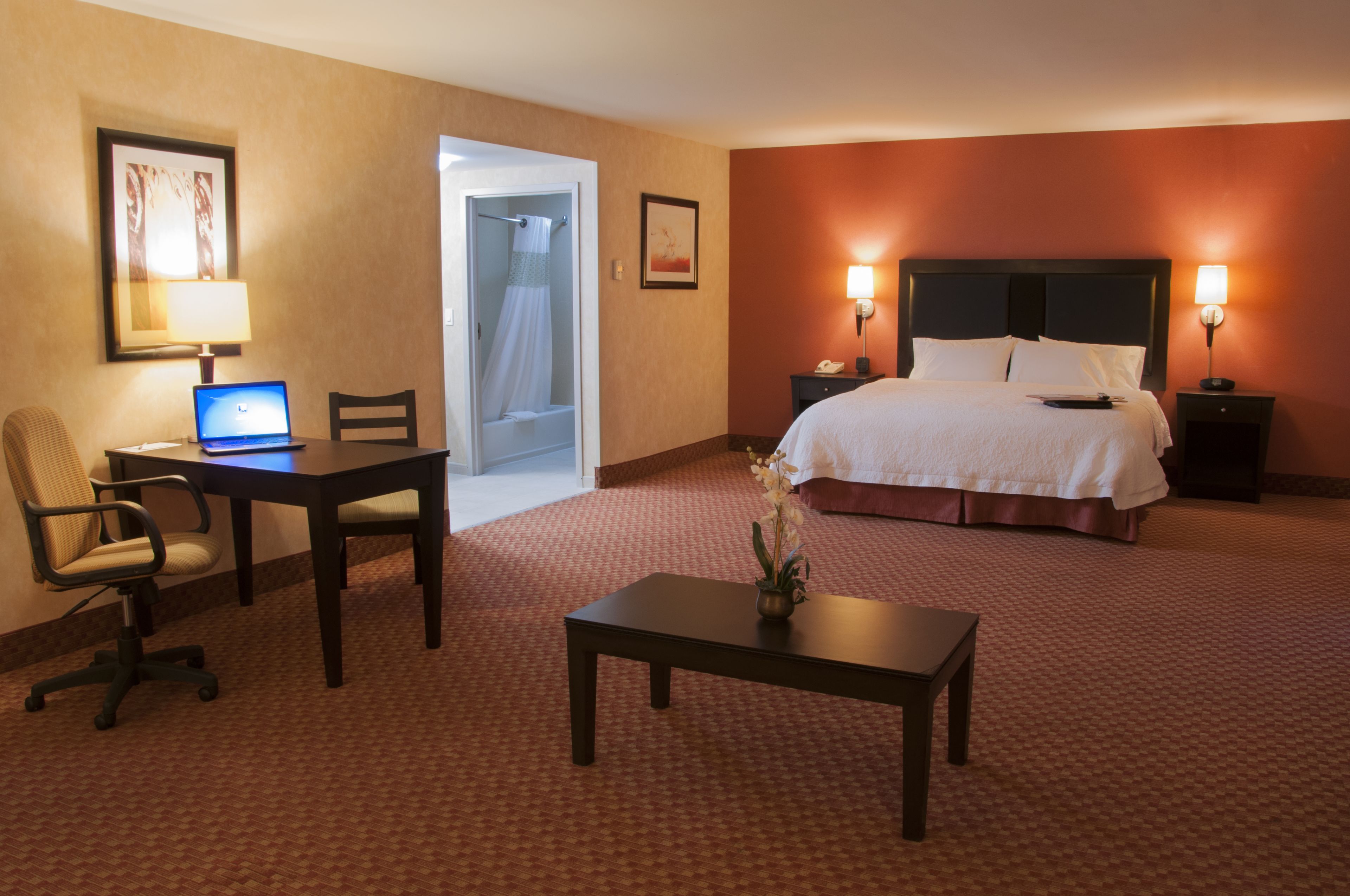 Suite, 1 King Bed, Non Smoking | Premium bedding, minibar, in-room safe, blackout drapes