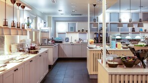 Frokostbuffé er inkludert hver dag