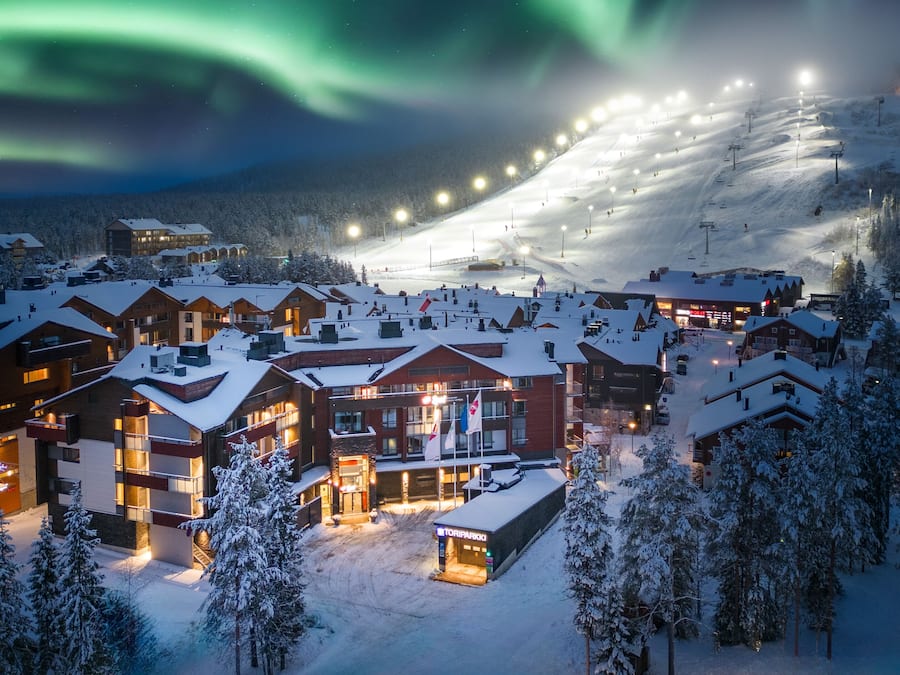 Facciata della struttura