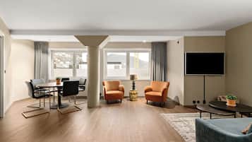 Appartement Standard, plusieurs lits, non-fumeurs, cuisine (with Sofabed) | 1 chambre, draps en coton égyptien, literie hypoallergénique