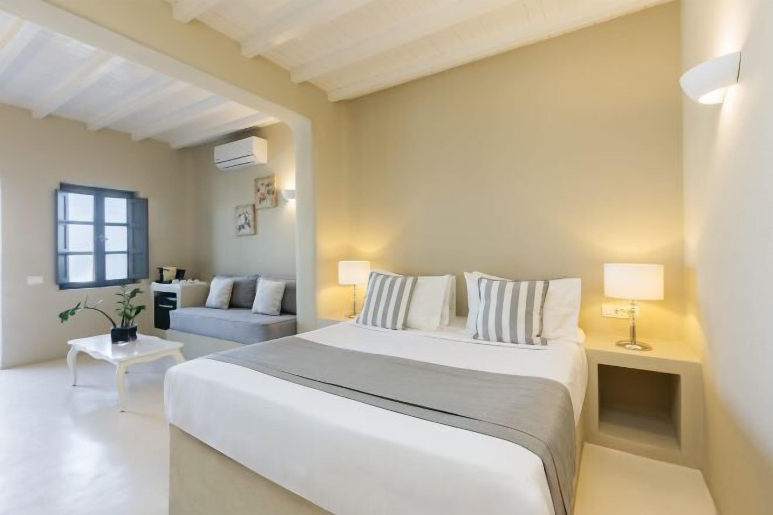 Egyptian cotton sheets, premium bedding, down duvets, memory-foam beds