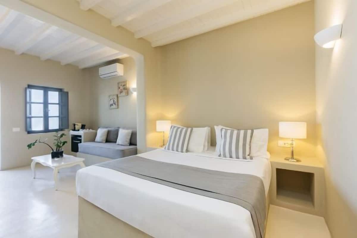 Egyptian cotton sheets, premium bedding, down duvets, memory-foam beds