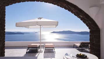 Suite Senior, vista mare | Terrazza/patio
