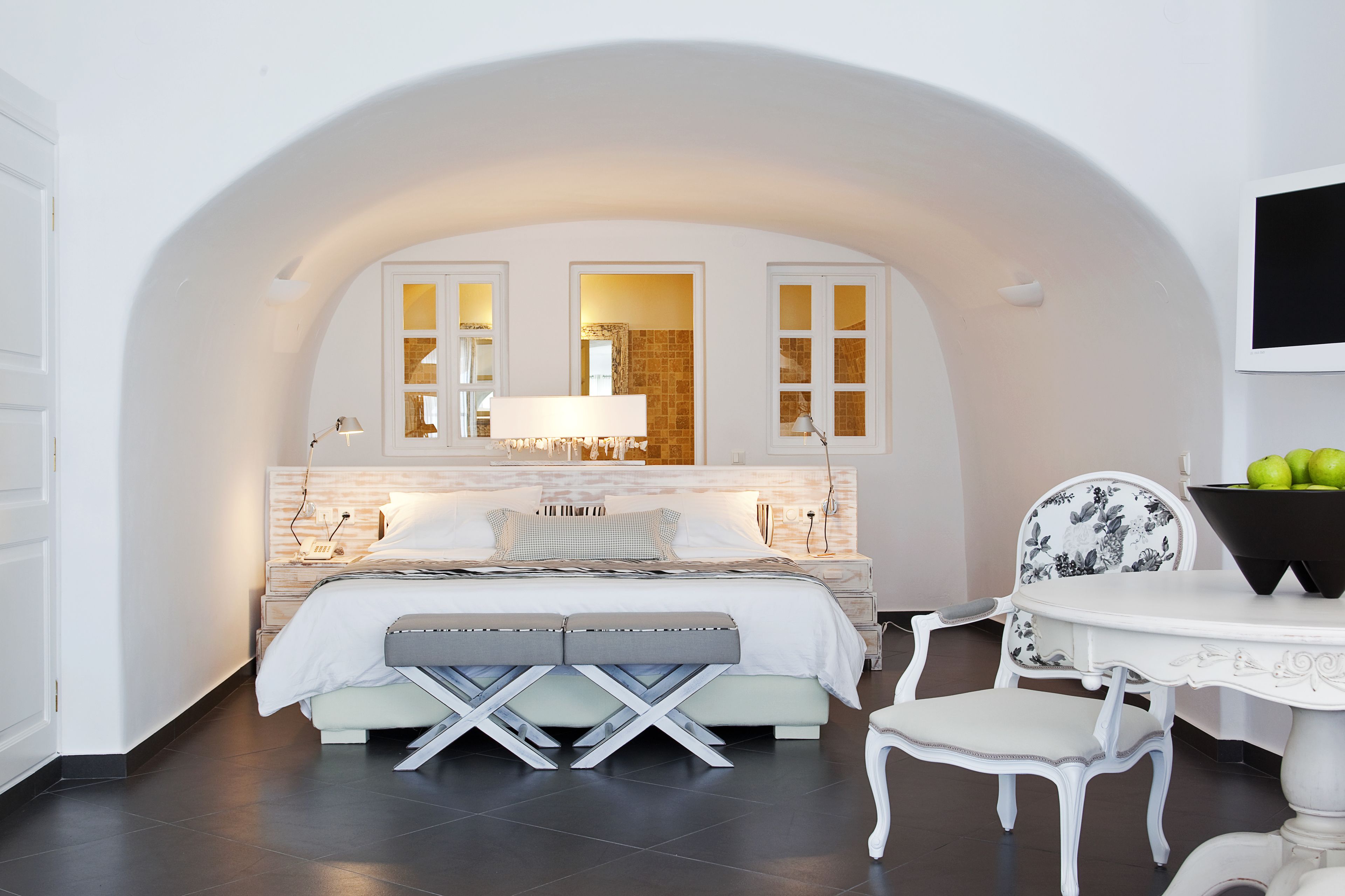 San Antonio Santorini interior view 2