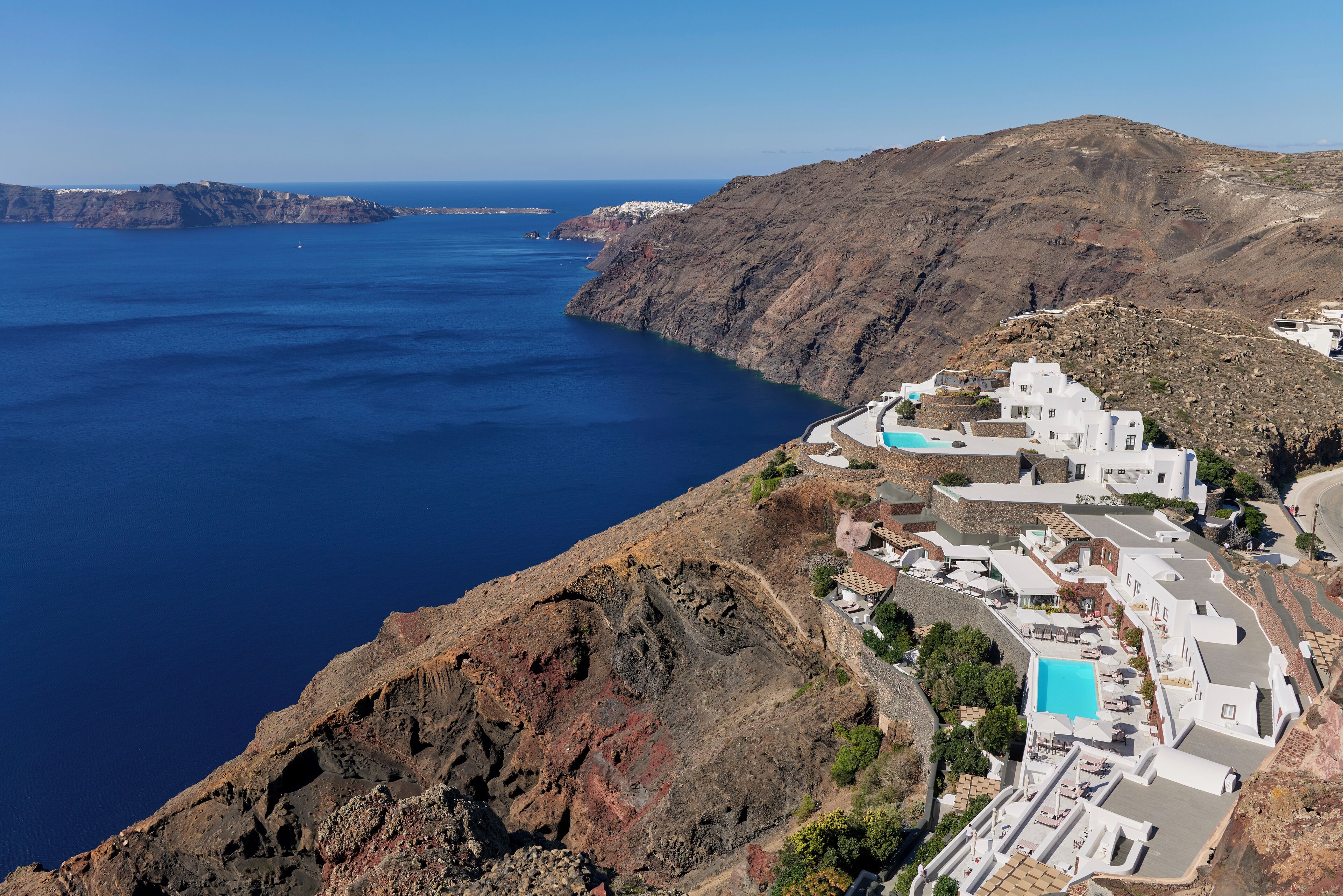 Fassade der Unterkunft