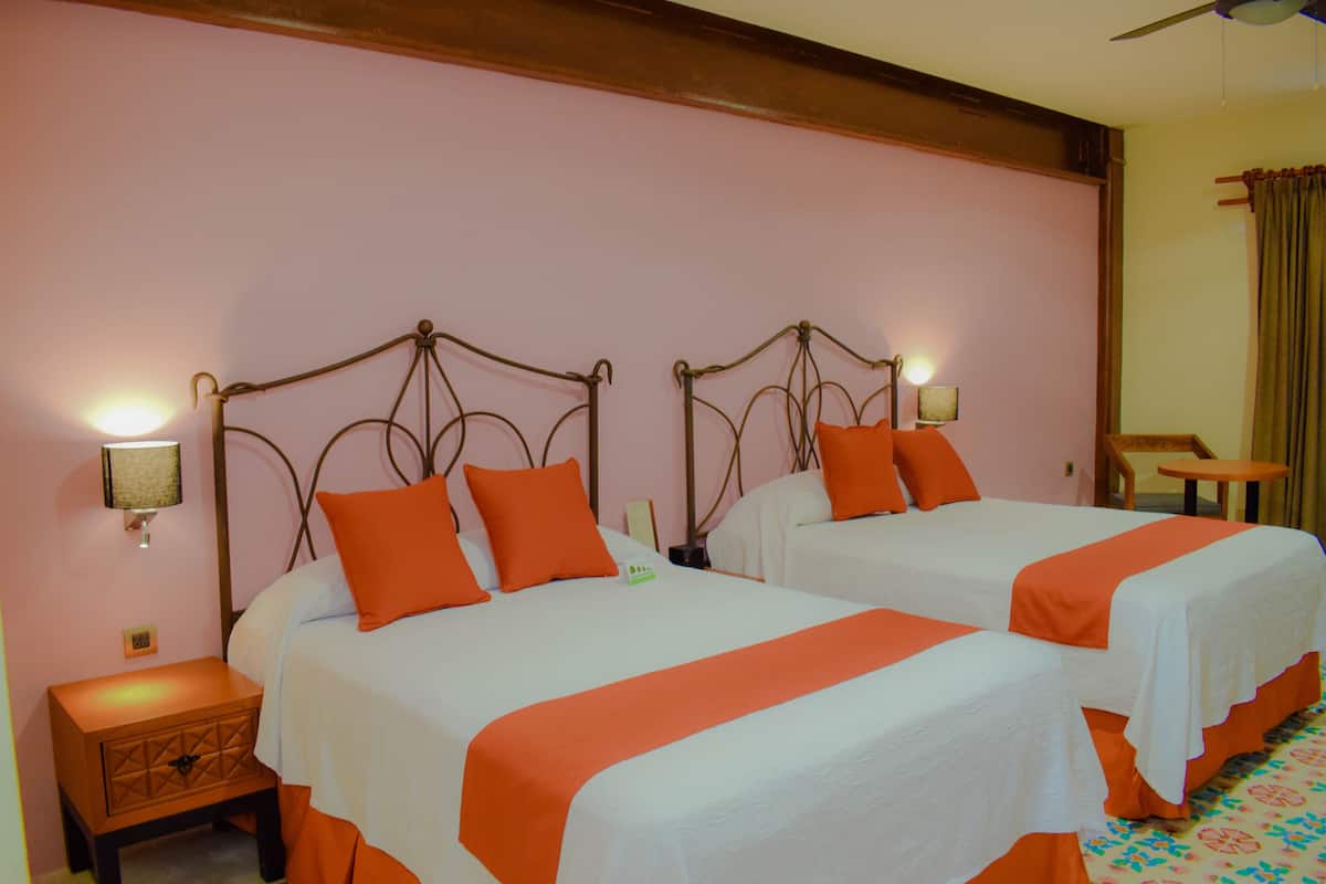 Executive Room, 2 Double Beds | 1 bedroom, premium bedding, in-room safe, individually decorated