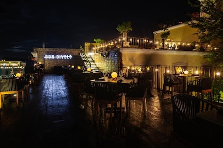 Café da manhã, almoço e jantar